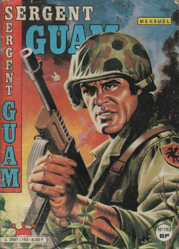 Scan de la Couverture Sergent Guam n 153